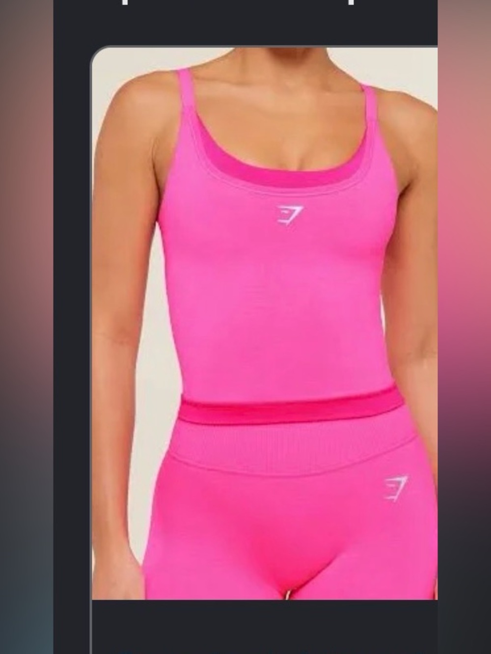 Gymshark Medium Tank top